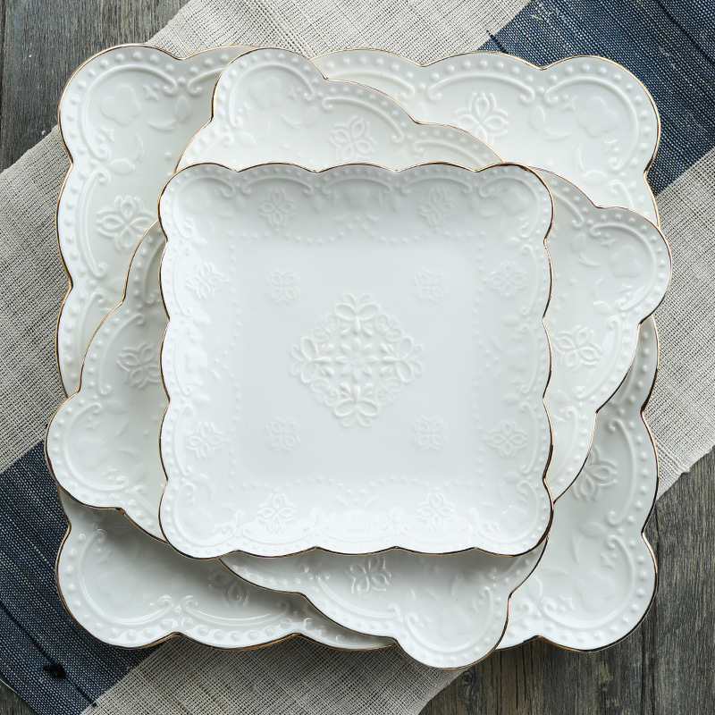 欧式浮雕蝴蝶细节图