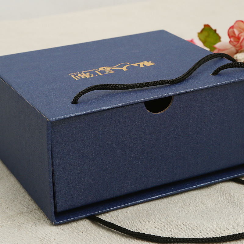 皮带包装盒抽屉盒 私人订制包装盒抽拉盒 抽绳抽屉盒 皮带抽拉盒详情图4