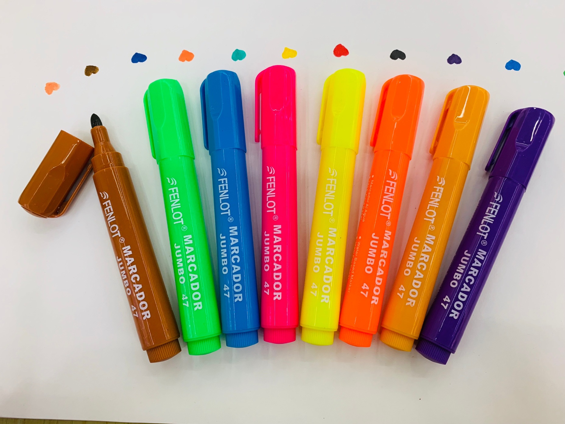 Manufacturers Wholesale Color Waterborne Marker 12 Color Tape Hook Writing Easy To Erase Marker Stationery Wholesale Factory Specification drawing