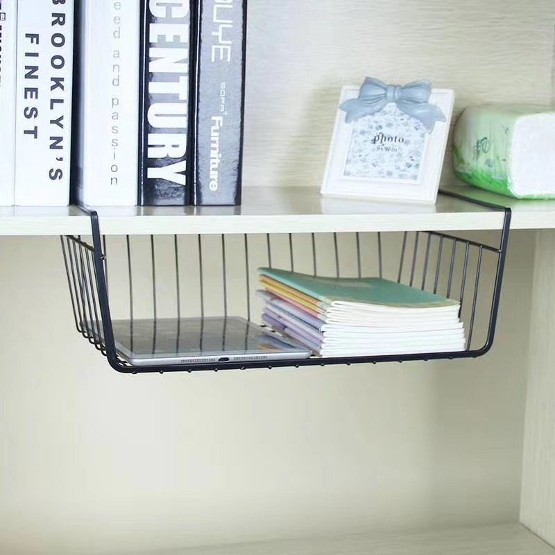 Partition hanging basket storage rack, student dormitory storage rack, dormitory storage wonder details Picture