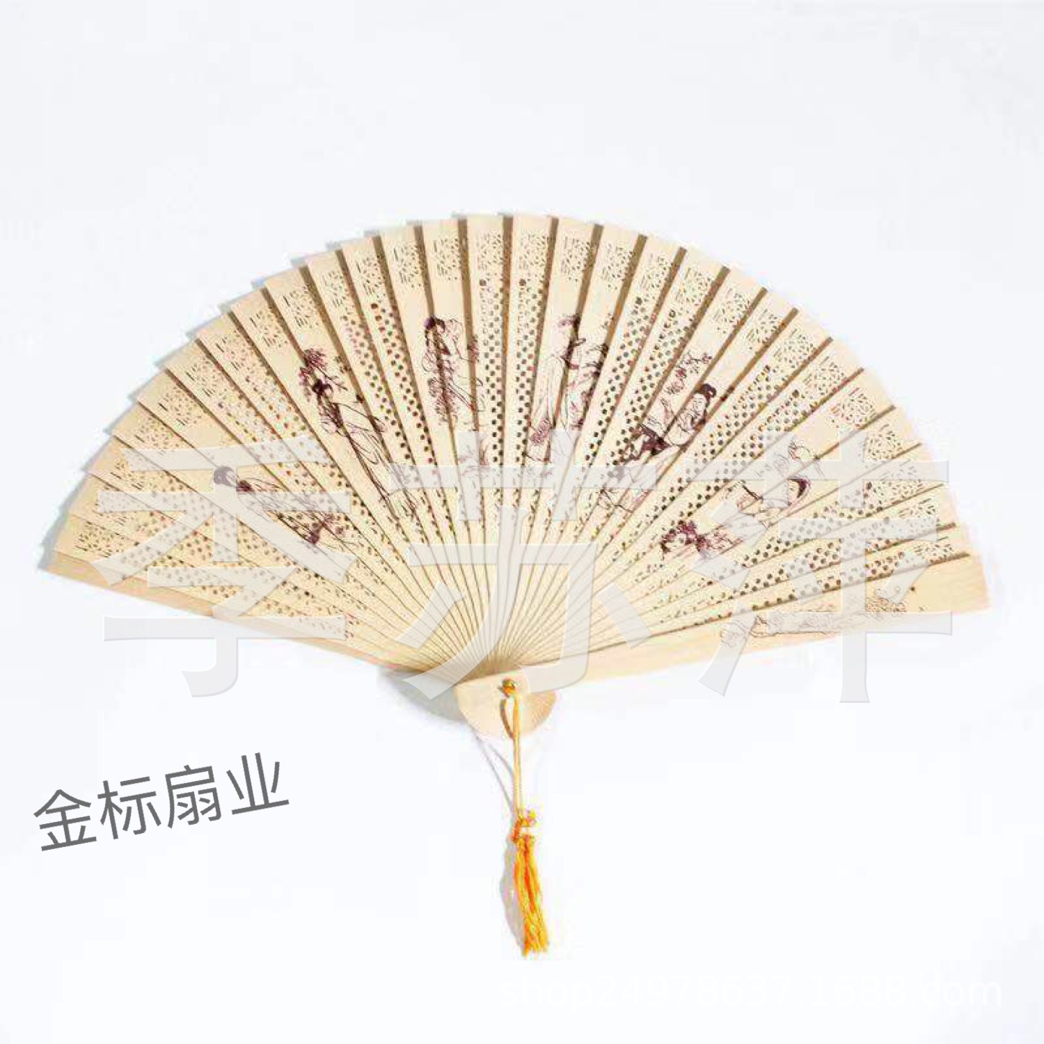 扇子/折扇/蒲扇/香木扇/扇子男女中国风细节图