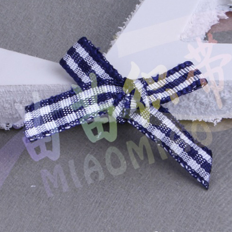 Polyester webbing, a popular handmade accessory material for clothing and textiles, is used as a colorful bow woven hair accessory Specification image