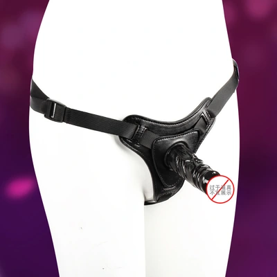 Adult sex toys female masturbation high tide sex penis wear pants pussy stem leather pull-up pants thumbnail
