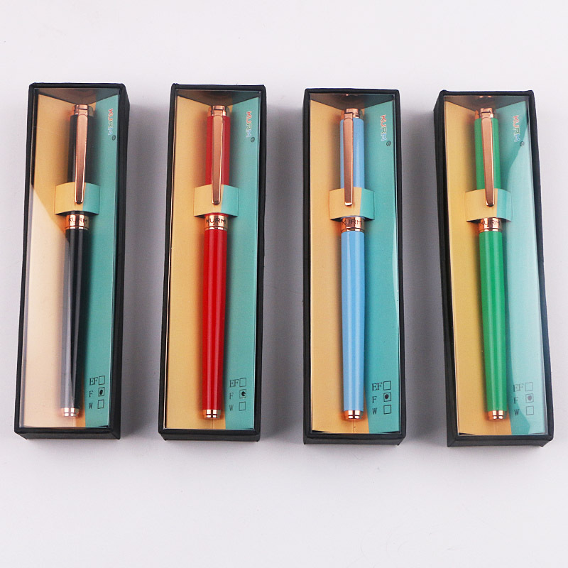 Huaqi Direct supply office and educational metal pens, Iridium pen nibs, gifts, business pens. Free LOGO design upon sample