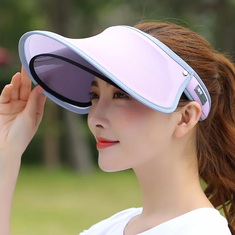 帽子女夏太阳细节图