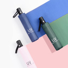 全自动UV品牌黑胶晴雨伞两用防紫外线遮阳伞女防晒三折折叠太阳伞