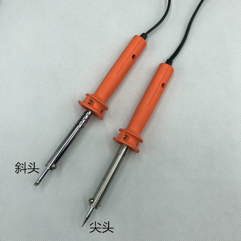 外热式长寿型电烙铁日本恒温烙铁电子欧插出口CE尖头斜头3040W60W