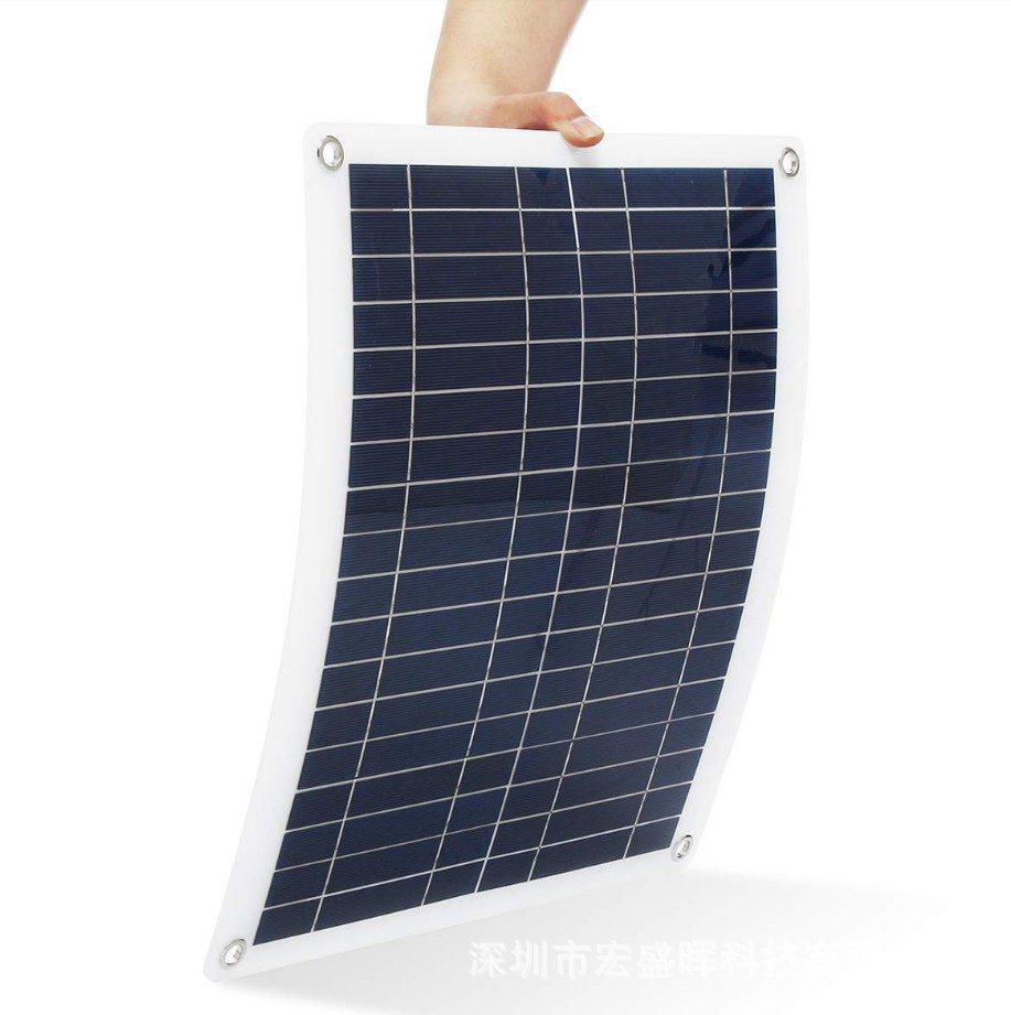 30W18V high-efficiency mini flexible polycrystalline silicon solar panel portable charging system, electrical and electronic charger pic 3