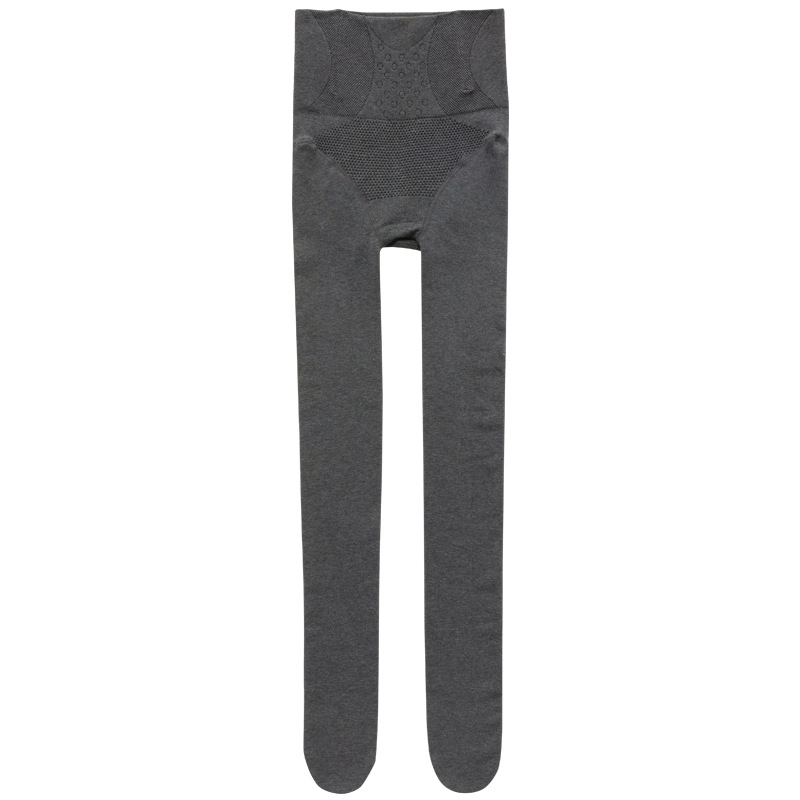 140 Short Autumn And Winter Thick Fleece Leggings For Women 155Cm Small Size High Pantyhose High Waist Belly Compression Item Picture