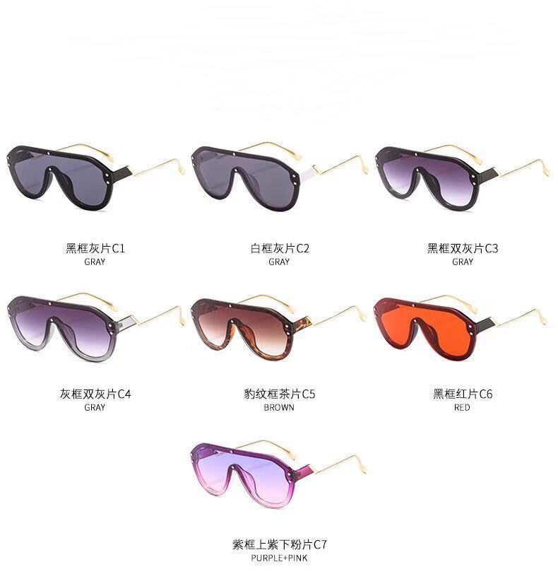 New cross-border fashionable and personalized sunshade sunglasses for both men and women, universal trendy sunglasses manufacturer wholesale 8101
