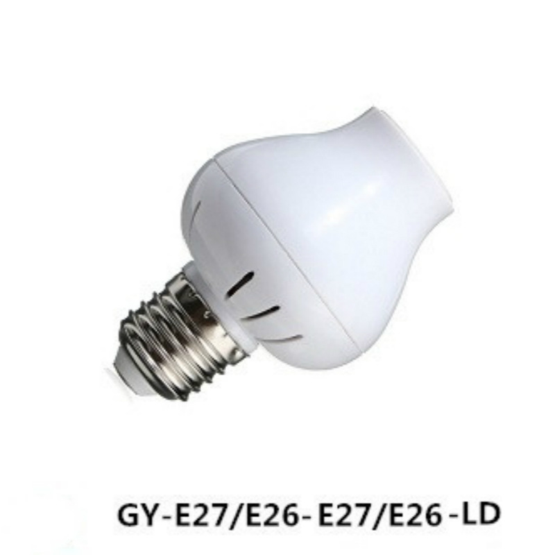 Factory direct supply of microwave radar human body sensor lamp head E27B22 sensor lamp socket LED sensor switch lamp socket