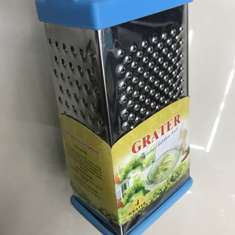 9-inch four-sided flat plastic handle planer Multi-purpose kitchen planer Specification drawing