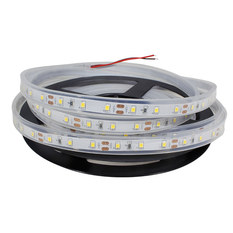 LED light strip 2835 low-voltage 24v/12v light strip, hotel engineering decorative lighting fixtures 90 display finger silicone waterproof light strip Item Picture