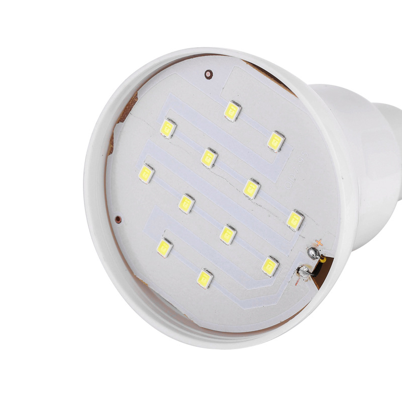 Solar-charged led bulb split type with extension cord, street stall, night market, outdoor camping power outage emergency light Item Picture