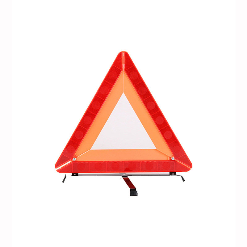 三角警示牌汽车安全备用品可折叠反光大红盒警示牌三脚架应急用品详情图5