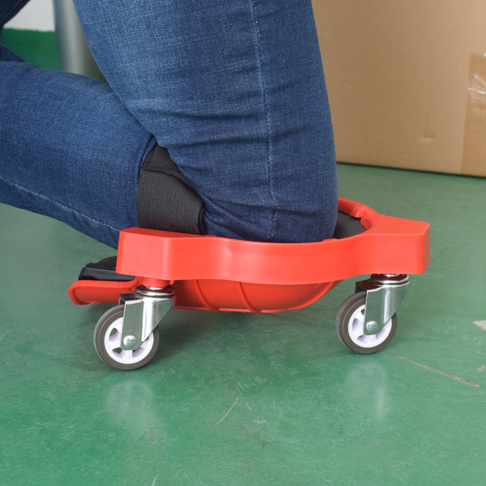 多功能滑动护膝 Rolling Knee Pad 方便省力万向轮移动木工跪垫详情图5