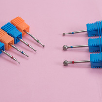 Nail diamond grinding head set Nail emery grinding head polishing tool set