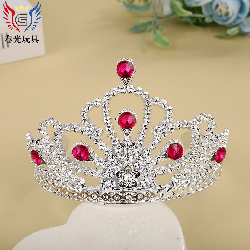 Aisha Princess The Same Fairy Crown Kindergarten Performance Props Little Girl Crown Wholesale Manufacturers Specification drawing