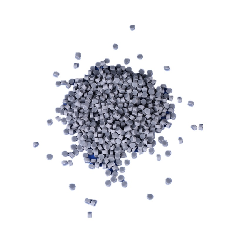 pvc塑料颗粒 注塑型挤出型黑色pvc颗粒 聚氯乙烯塑料颗粒详情图1