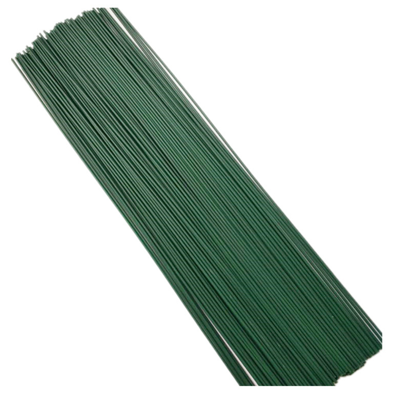 Wholesale wire mesh flower simulation flower manual DIY No. 2 flower rod single wire rod diameter 2MM long 60CM flower branches Item Picture