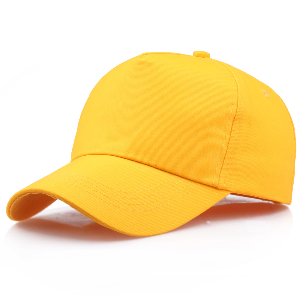 Tourist Hat Set Logo Group Order Five Piece Baseball Cap Cotton Blank Hat To Map Advertising Cap Application Scenario