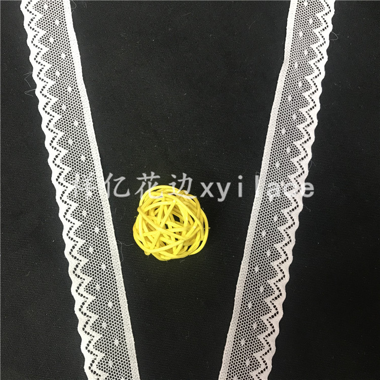 Factory direct sales of lace, lace curtains, lace clothing, lace underwear, underpants, bras, wholesale lace fabric Specification image