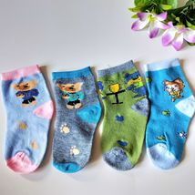 儿童袜子 小童袜子 彩色儿童袜 儿童袜 1元2元货源批发