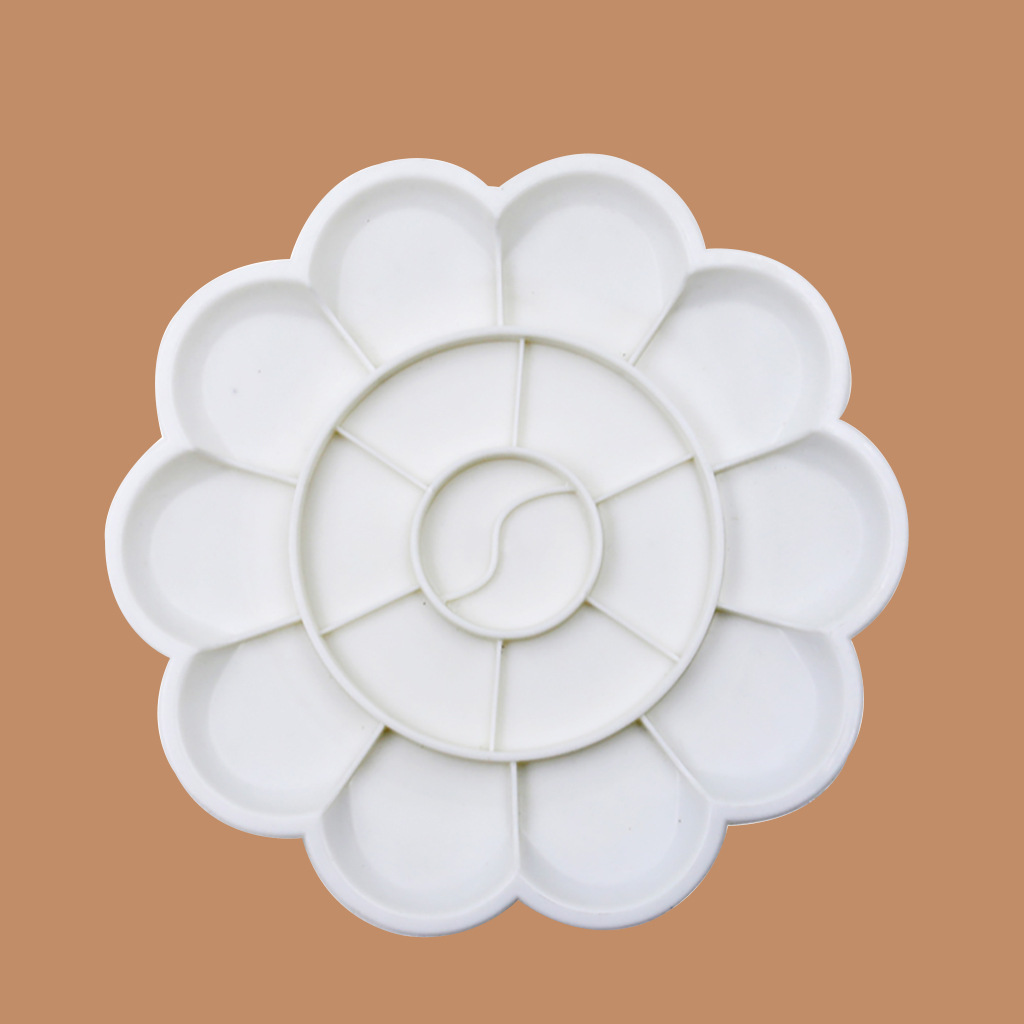 供应塑料环保/大号梅花形圆/加厚A087细节图