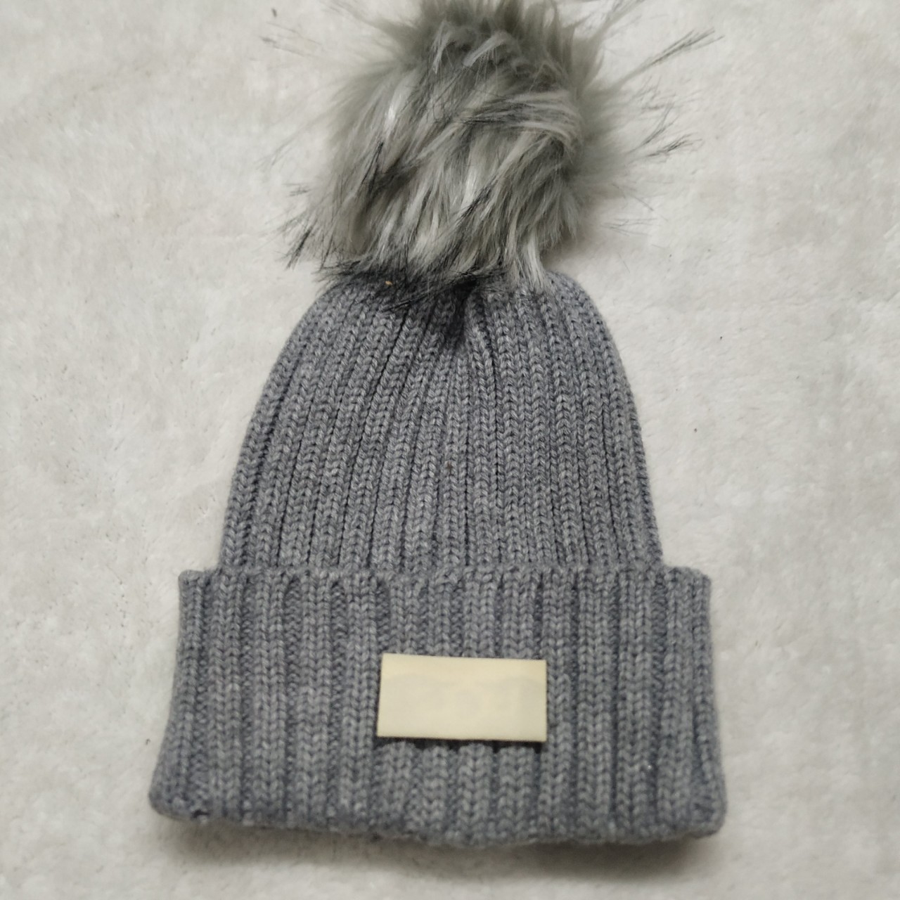 Foreign Trade Hat U Winter Warm Wool Hat Plus Ball Knitted Hat Burst European And American Woolen Hat details Picture