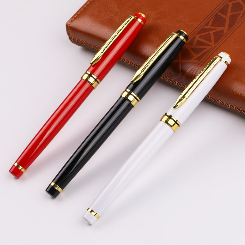 Yongsheng Pen 1166 metal pen, calligraphy and art pen, curved tip, straight tip, business gift pen, supports LOGO creation