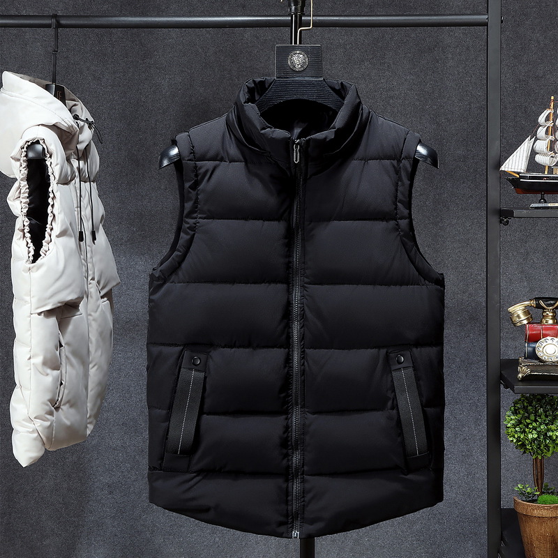 Men's vest for autumn and winter: A Korean men's trendy brand with a cotton, form-fitting, large-sized waistcoat. It's new for those who look fat when worn over it Specification image