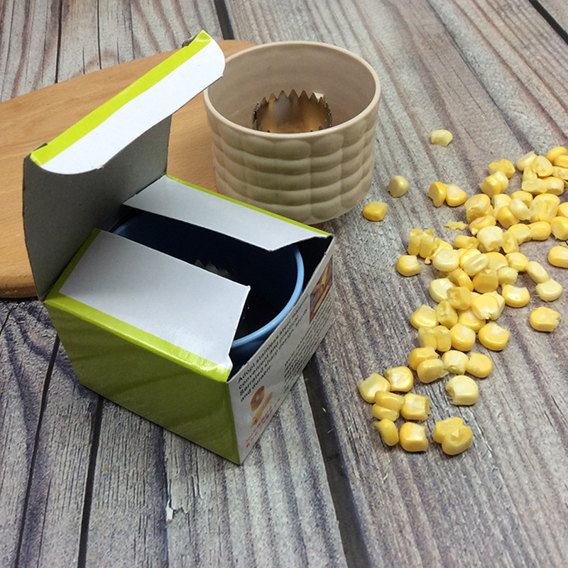 创意不锈钢玉米刨 家用玉米脱粒机 多功能剥玉米器厨房小工具批发详情图3