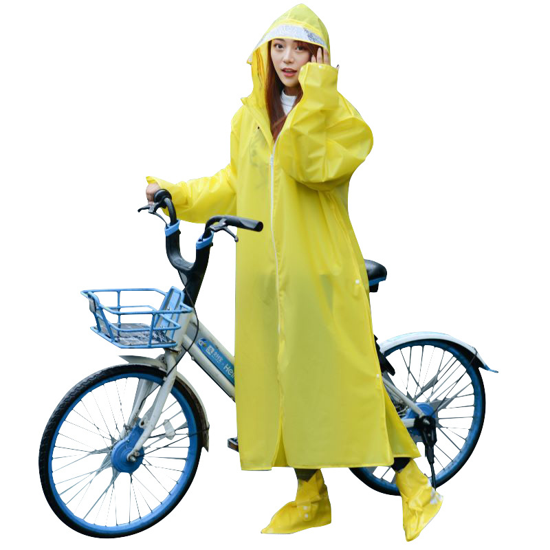 厂家供应雨衣白底实物图