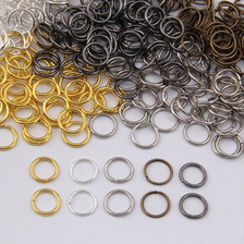 DIY饰品配件材料 开口圈 连接环圈 O圈单圈 金属圈 铁环