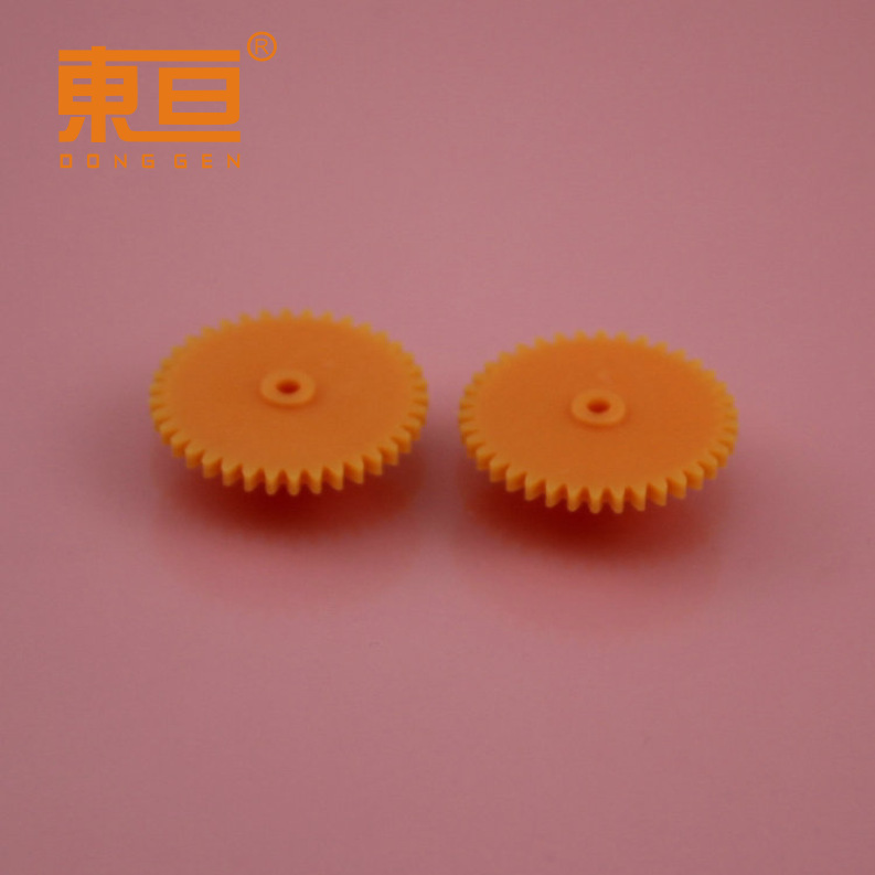 382A soft orange-red soft tooth plate, single-layer gear with soft rubber, easy to insert and pull, toy gear Application Scenario