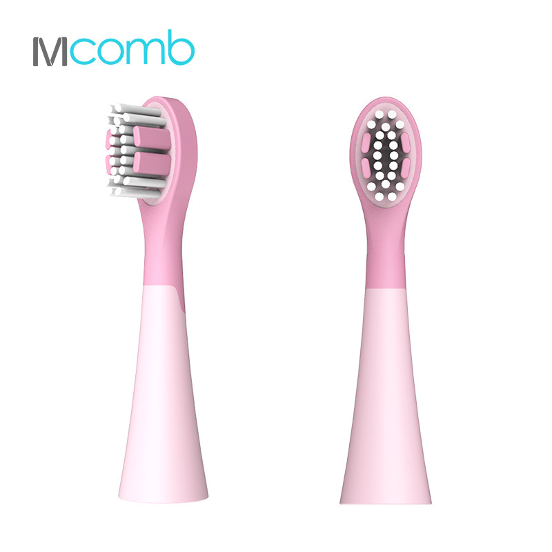 美看Mcomb 儿童电动牙刷头 软毛包胶 真空包装牙刷头详情图2