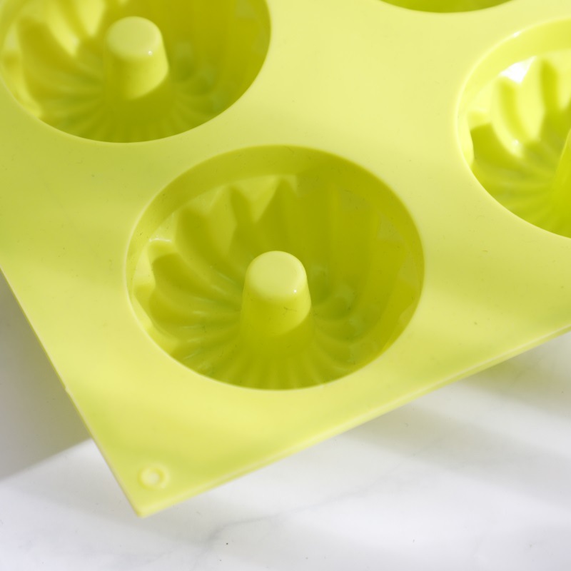 Silicone Baking Utensils 6 Even Grunt Ring Cake Mold Chocolate Mold Cookie Model Item Picture
