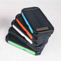 定制礼品太阳能移动电源10000毫安定制logo彩图手机太阳能充电宝