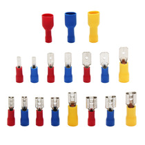 Box cord end terminal 900pcs cord end terminal male and female connecting spring set