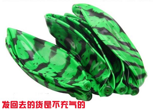 厂家直发西瓜/玩具球/儿童充气玩具白底实物图