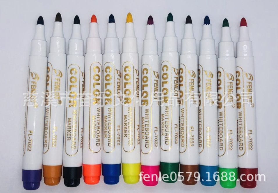 12色迷你彩色白板笔可擦水性记号笔 漂流笔 易擦不留痕详情图2
