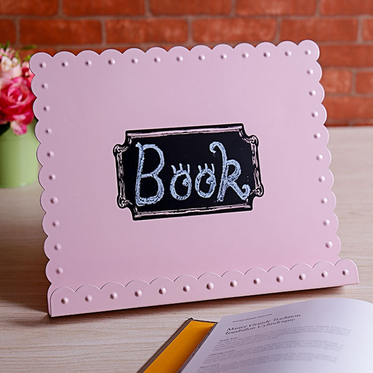 New Creative Galvanized Iron Wall-Mounted Reading Display Stand, Desktop Publicity Catalogue Stand, Newspaper And Magazine Storage Stand