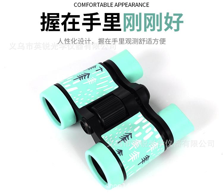 Eyenre/ Aiborui Children's Educational Toy 4*30 Toy Telescope with Colorful Upgraded Cartoon pattern details Picture