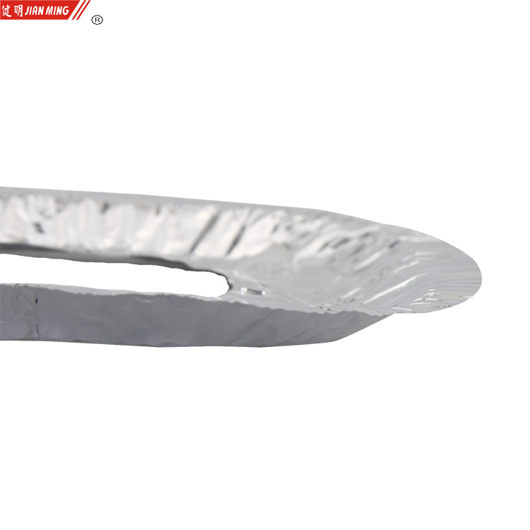 JM8155 Kitchen Creative aluminum foil cleaning tray Burner, tin foil pad, oil-proof sticker, cleaning pad, oil collection tray, 20 pieces in each Item Picture
