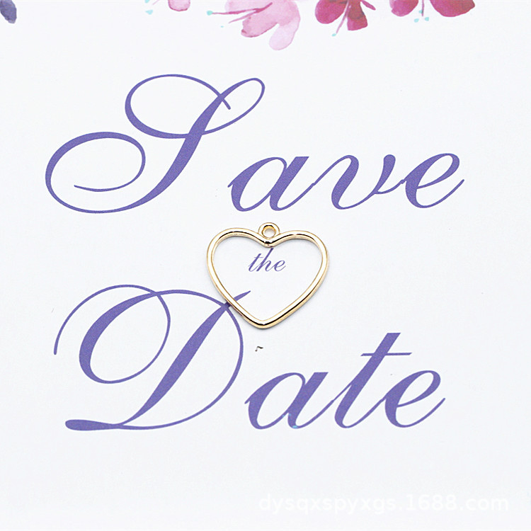 DLY accessories: 5-pointed star heart round, multiple Korean-style frame rubber base trays are selling well on Taobao details Picture