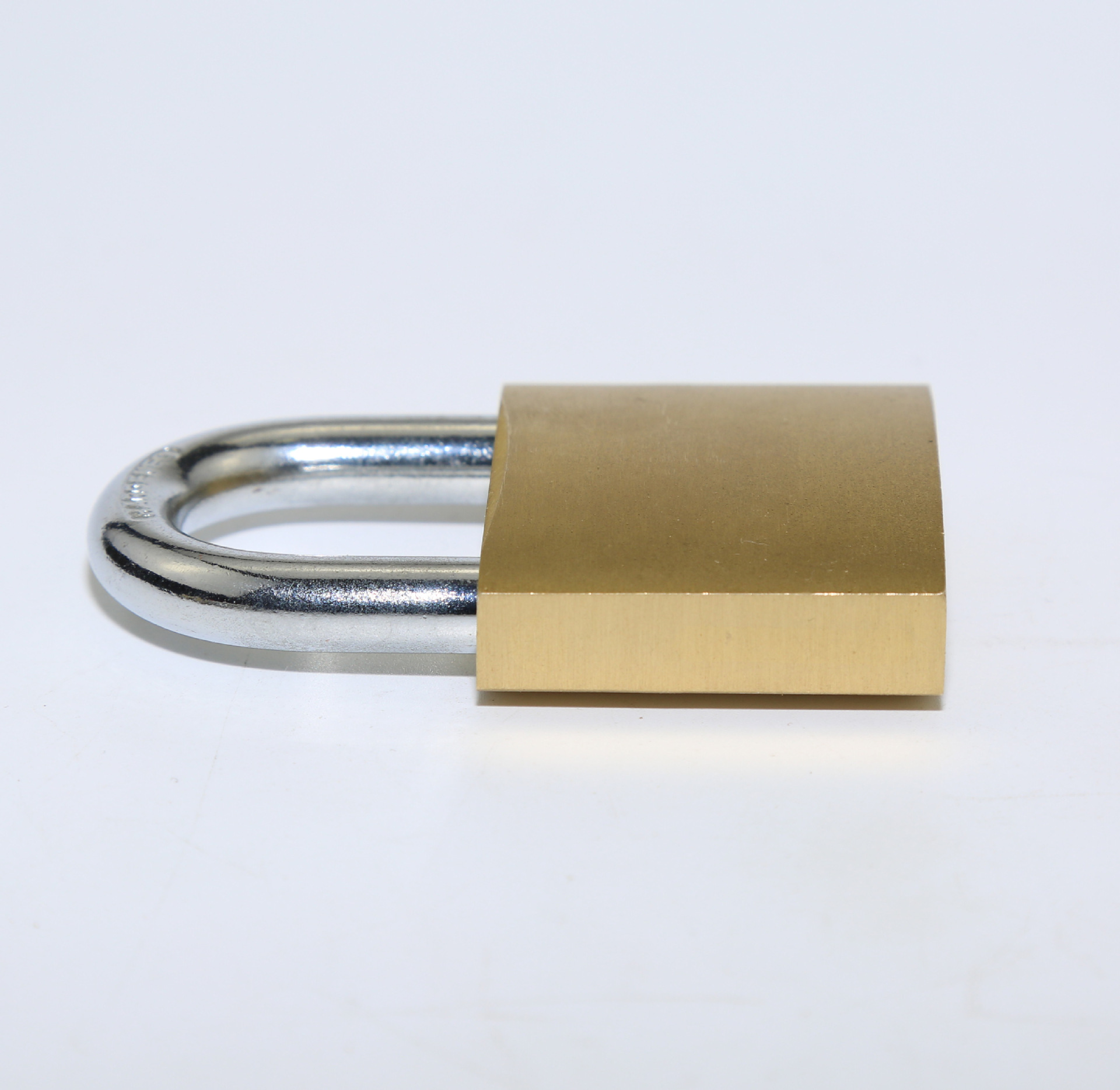 50Mm Arc Atom-Thick Brass Padlock Sand-Thrown Whiteboard Bulk Retail Home Industrial Security Door Padlock Item Picture