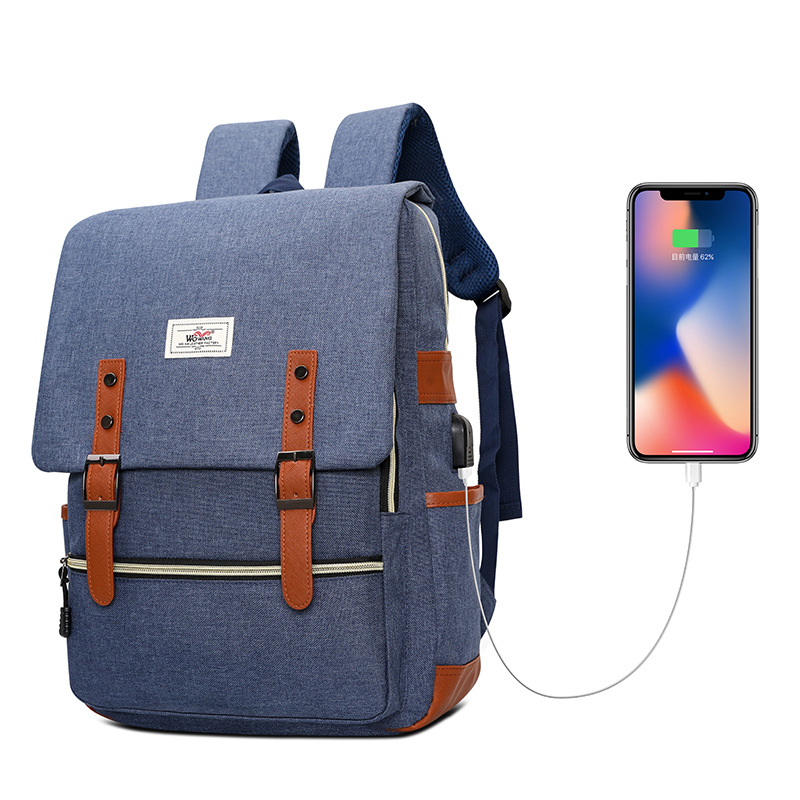 Foreign Trade Multi-Functional Casual Unisex Backpack Can Usb Charging All Travel Computer Outside Backpack details Picture