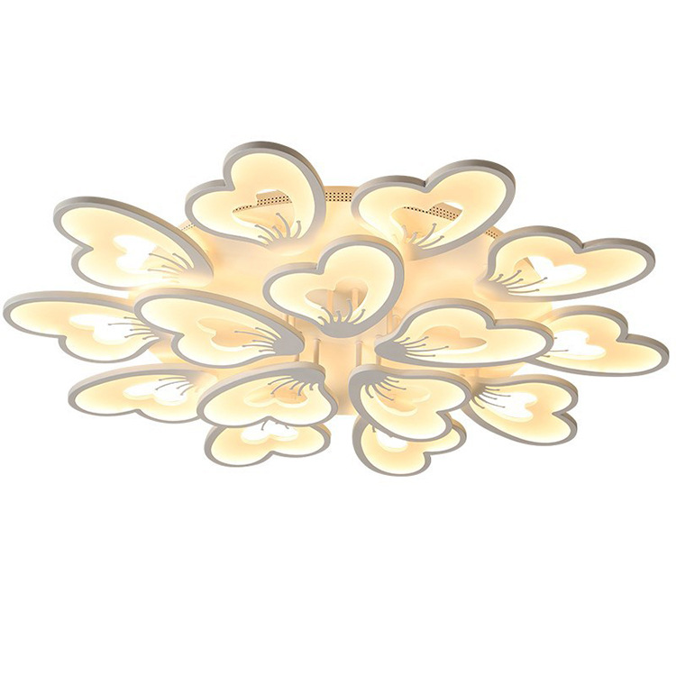 Wholesale of Nordic postmodern ceiling lamps, living room lamps, led bedroom lamps and warm acrylic lighting fixtures Item Picture