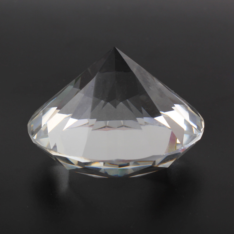 K9 Crystal Material Faceted Processing Crystal Diamond Decoration Transparent Colored Glass Diamond Diy Girlfriend Gift Xiangyu Crystal Specification drawing
