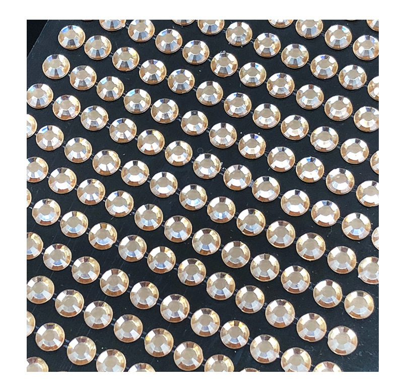 In-stock acrylic children's DIY decorative diamond stickers, gemstone stickers, hair stickers, car accessory decorative stickers, one-piece package Specification image